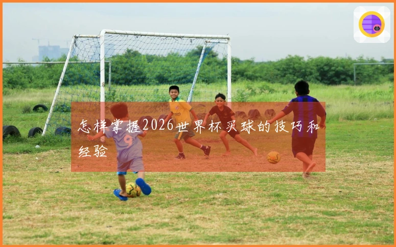 怎样掌握2026世界杯买球的技巧和经验
